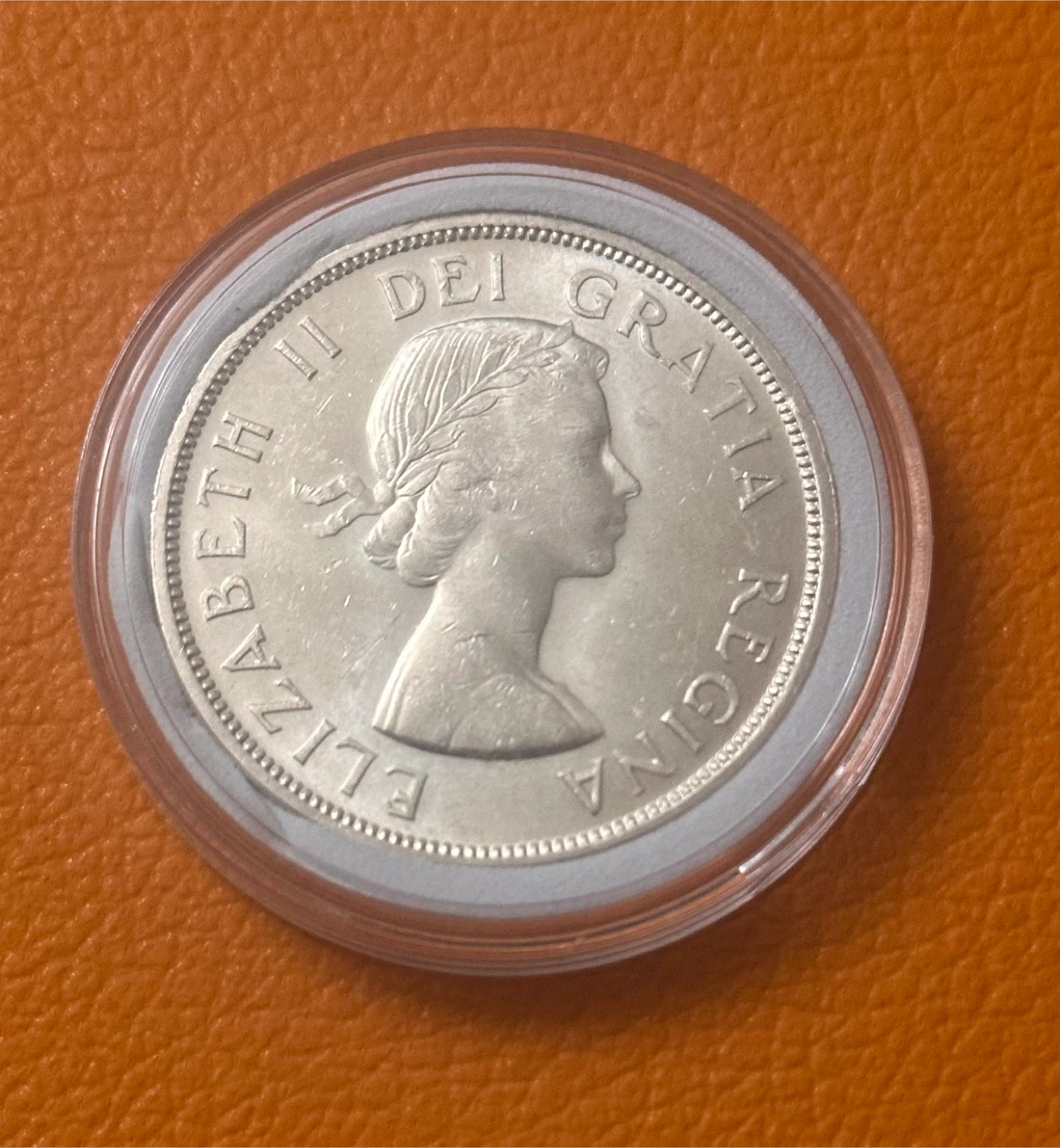 1962 Canada Silver Dollar Coin - photo 2