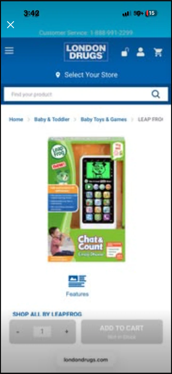 LeapFrog Chat & Count Emoji Phone - photo 3
