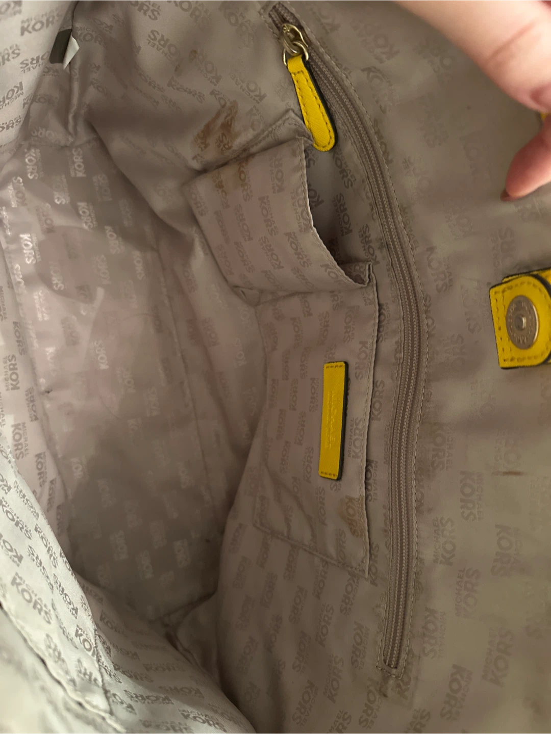Michael Kors Tote Bag - Yellow - photo 2