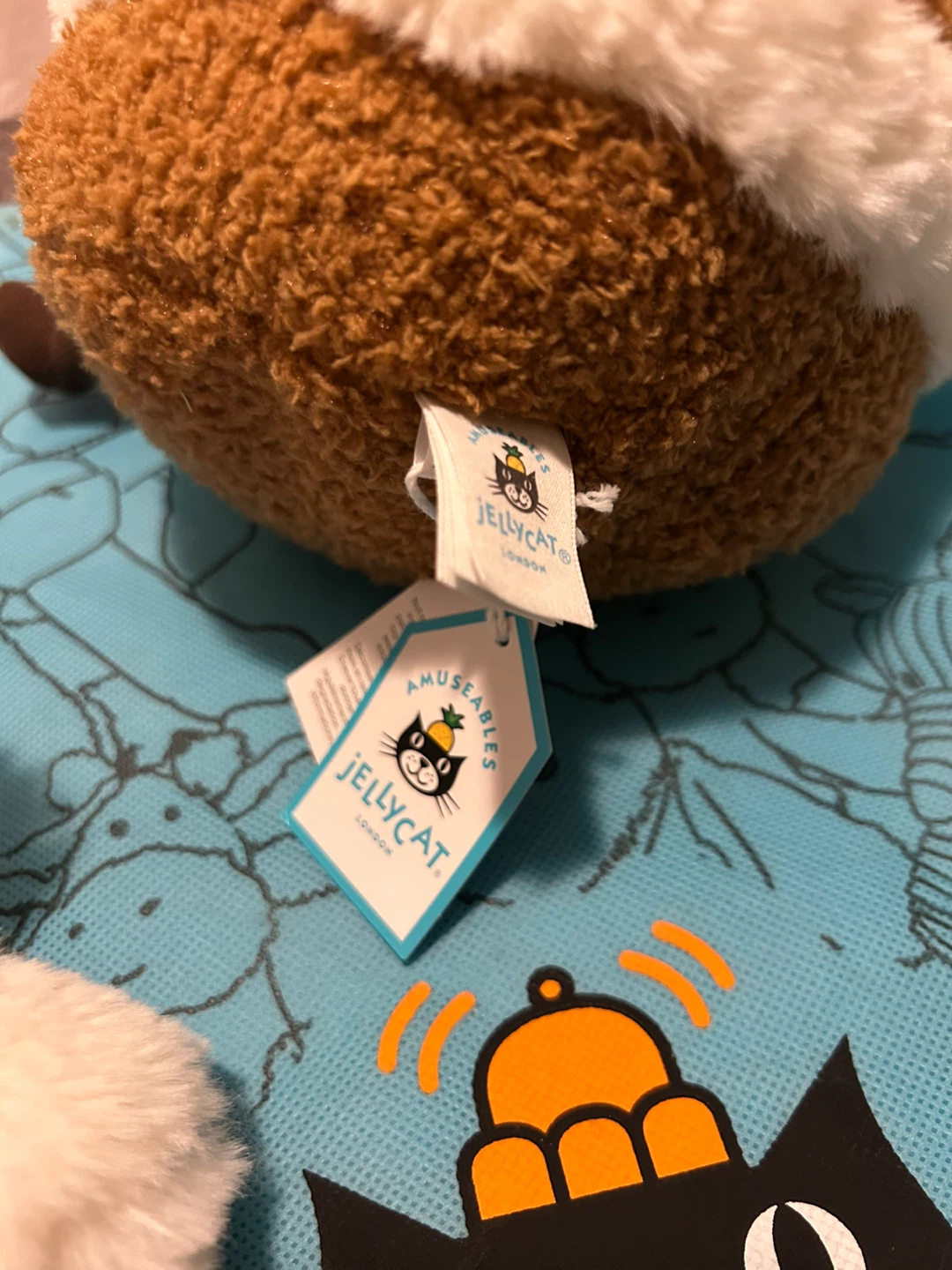 Jellycat "Amuseables" Plush Cow And Carrot Cake - photo 5