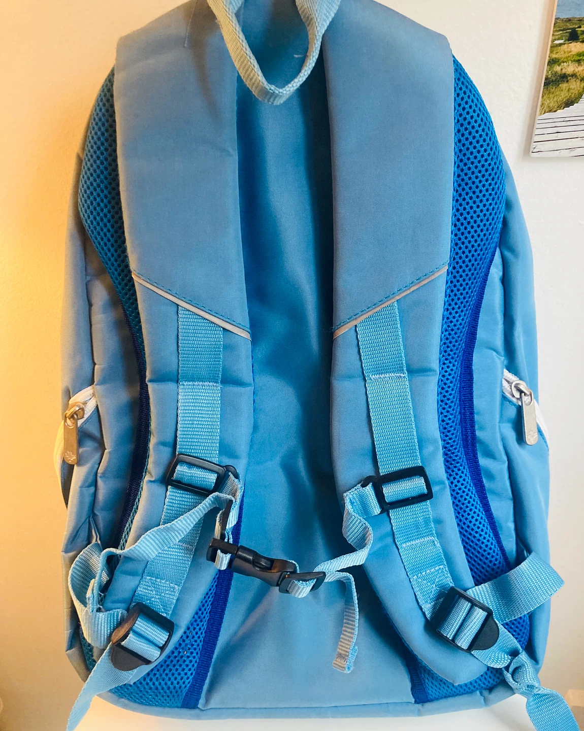 Maplelea Blue Backpack with Doll Pocket - photo 3