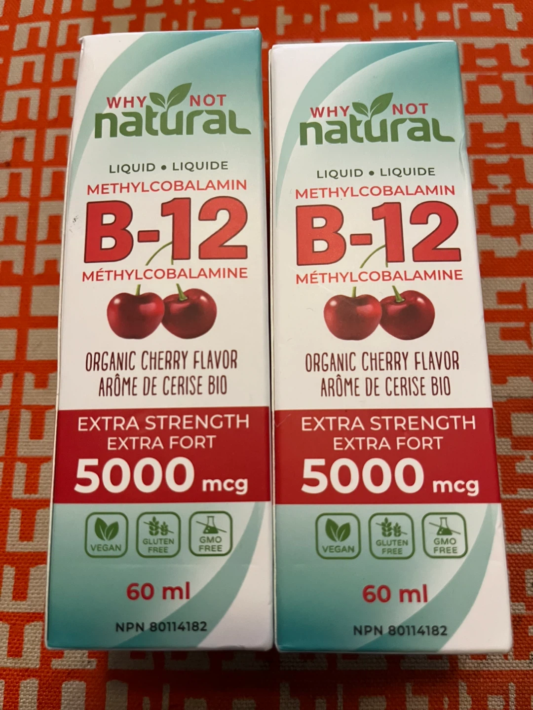 Why Not Natural Methylcobalamin B-12 Organic Cherry Drops