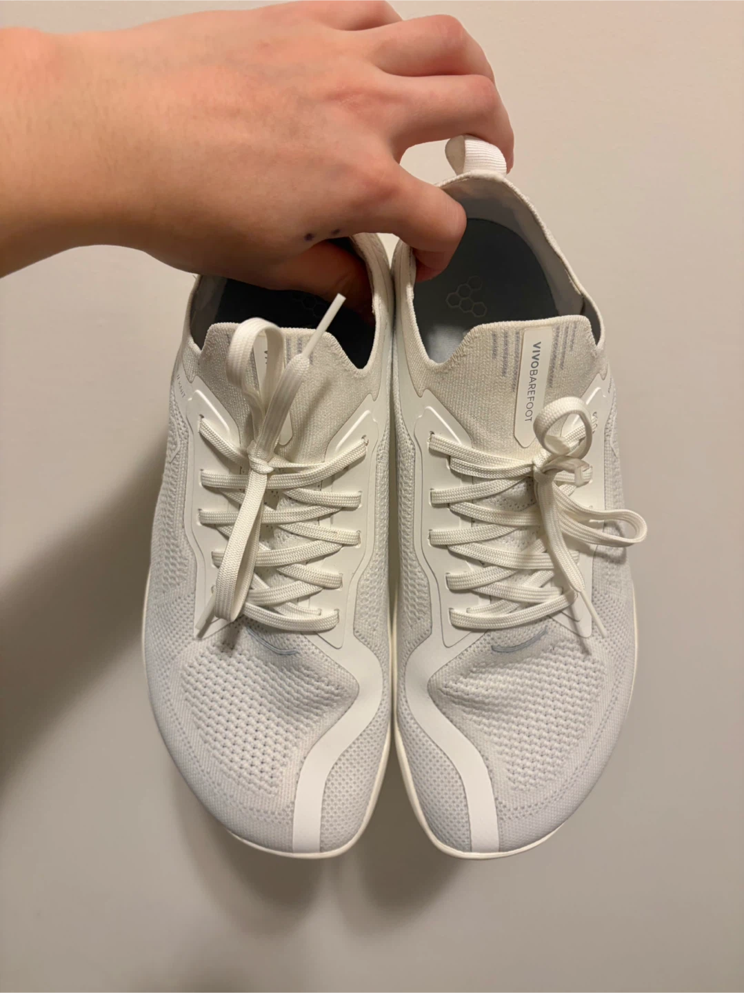 Vivobarefoot Primus Lite III Knit (Off White) - photo 2