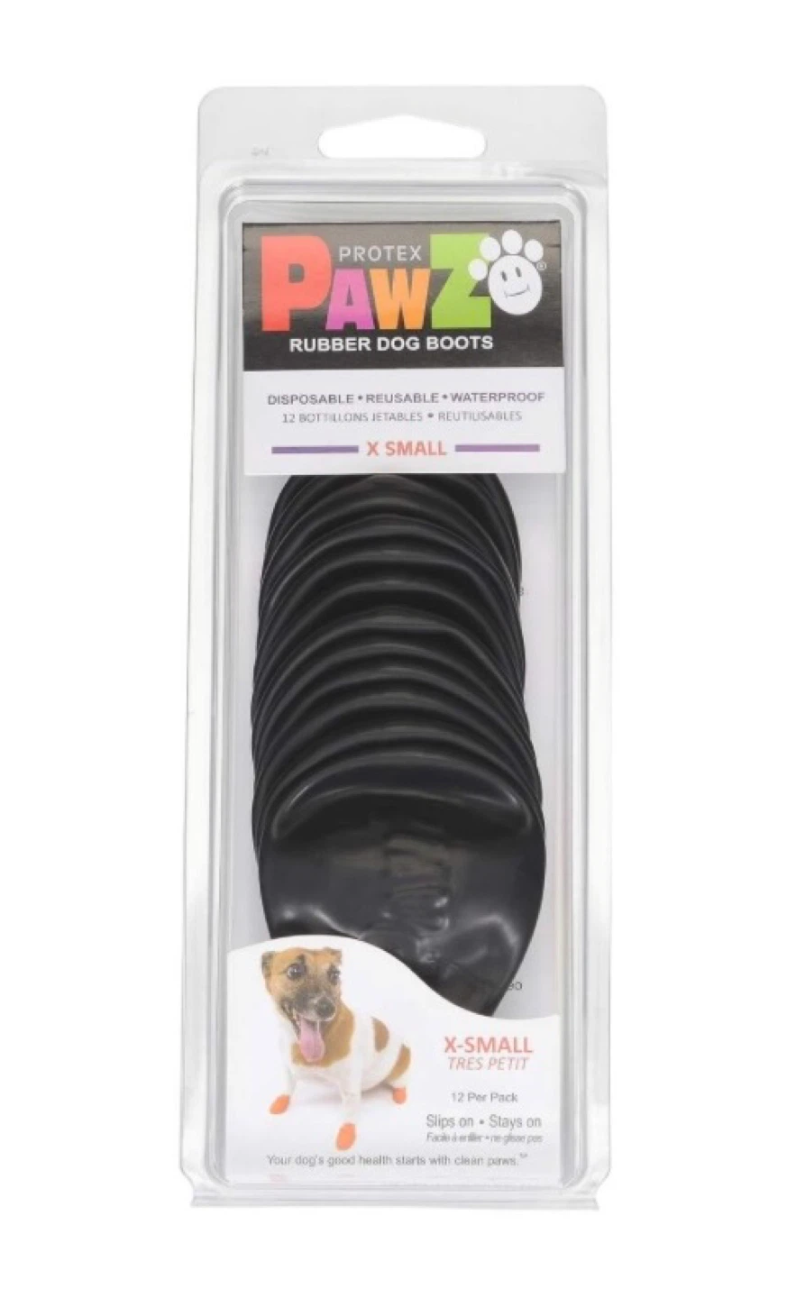 Pawz Protex Natural Rubber Dog Boots - X-Small - photo 4