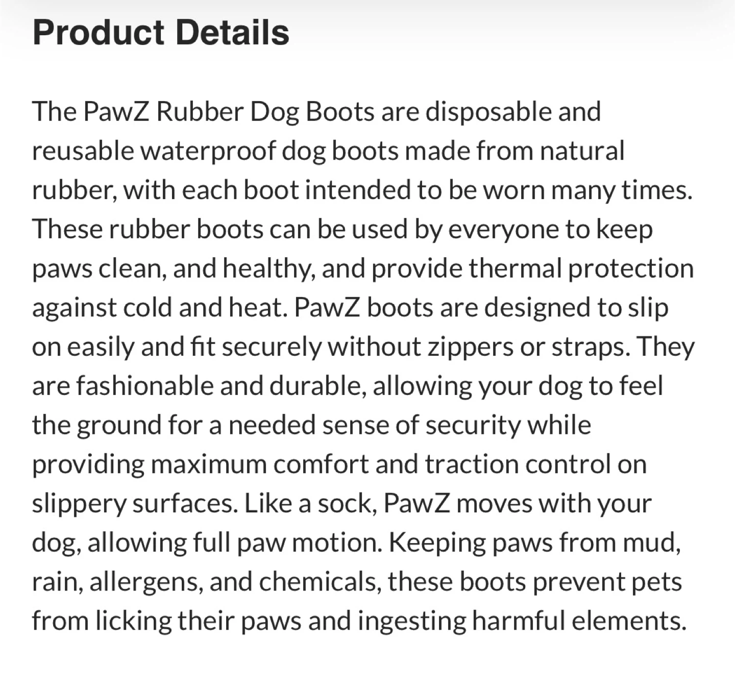 Pawz Protex Natural Rubber Dog Boots - X-Small - photo 5