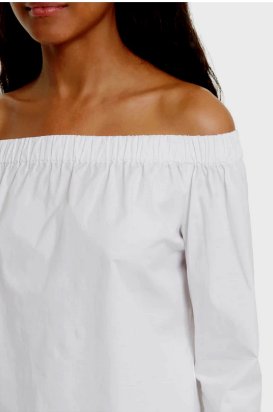 Hugo Boss Bagiana Blue Off-the-Shoulder Top - photo 5