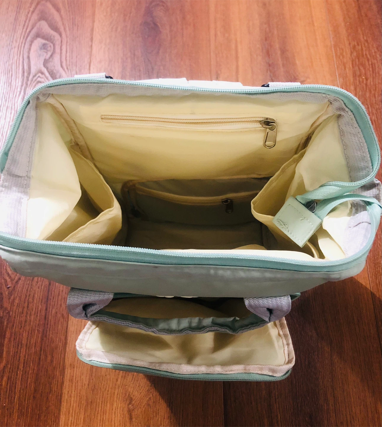 Light Green Backpack