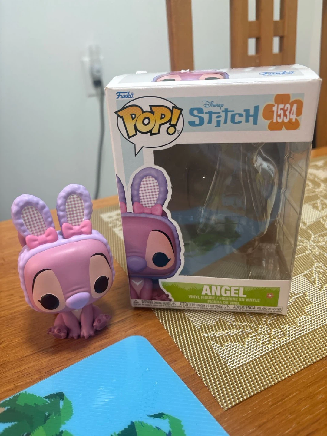 Funko Pop! Disney Stitch Angel 1534 Vinyl Figure