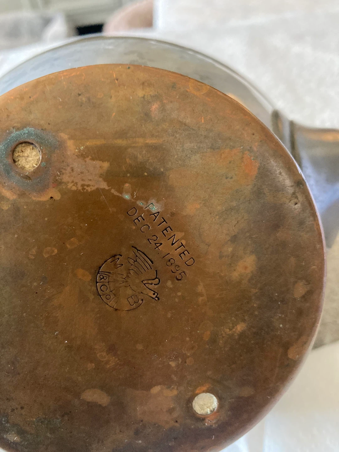 Vintage Patented Teapot - December 24, 1895 - photo 3