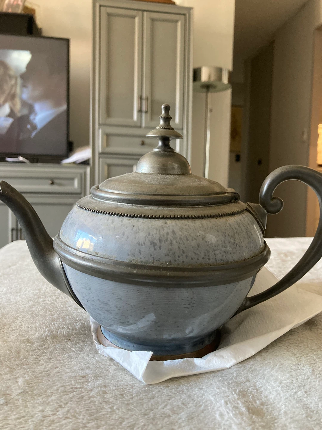 Vintage Patented Teapot - December 24, 1895