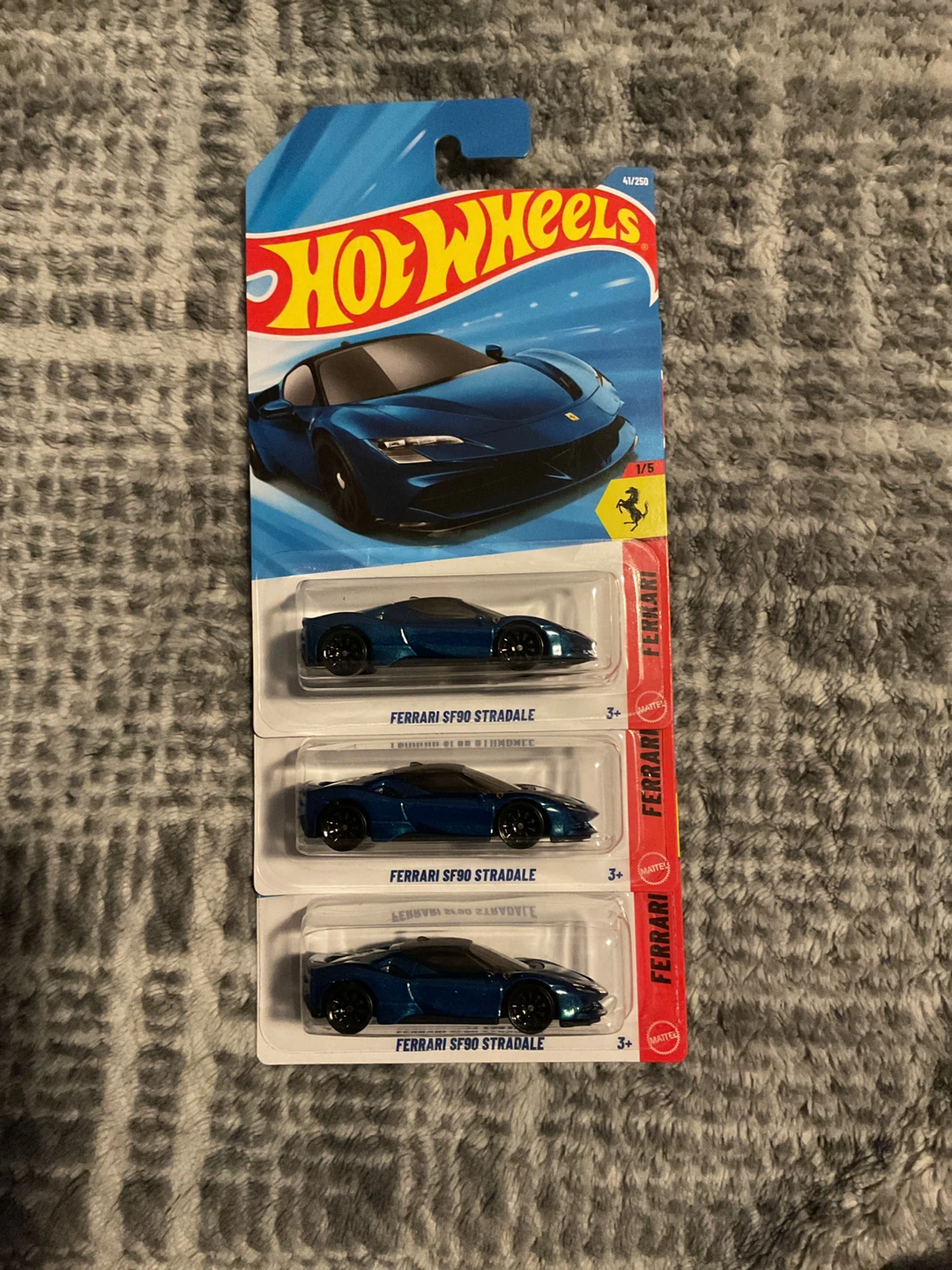 Hot Wheels Ferrari SF90 Stradale Lot of 3