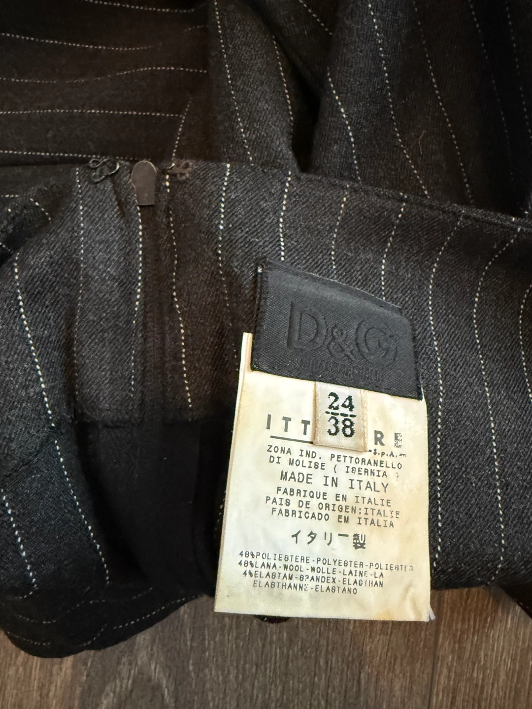 Dolce & Gabbana Pinstripe Sleeveless Vest Top - photo 2