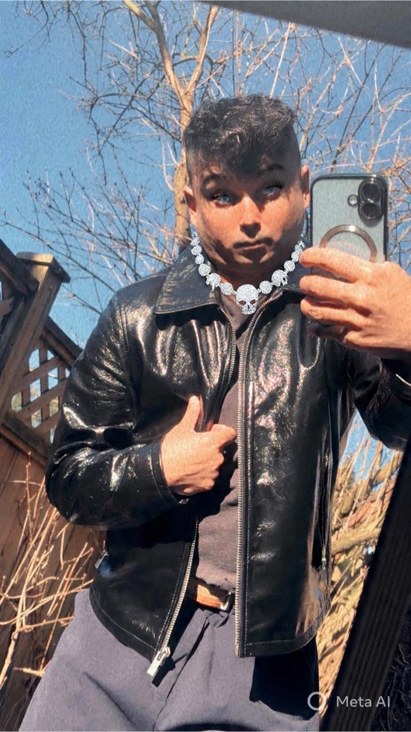 ZARA Black 100% Leather Moto Jacket - photo 4