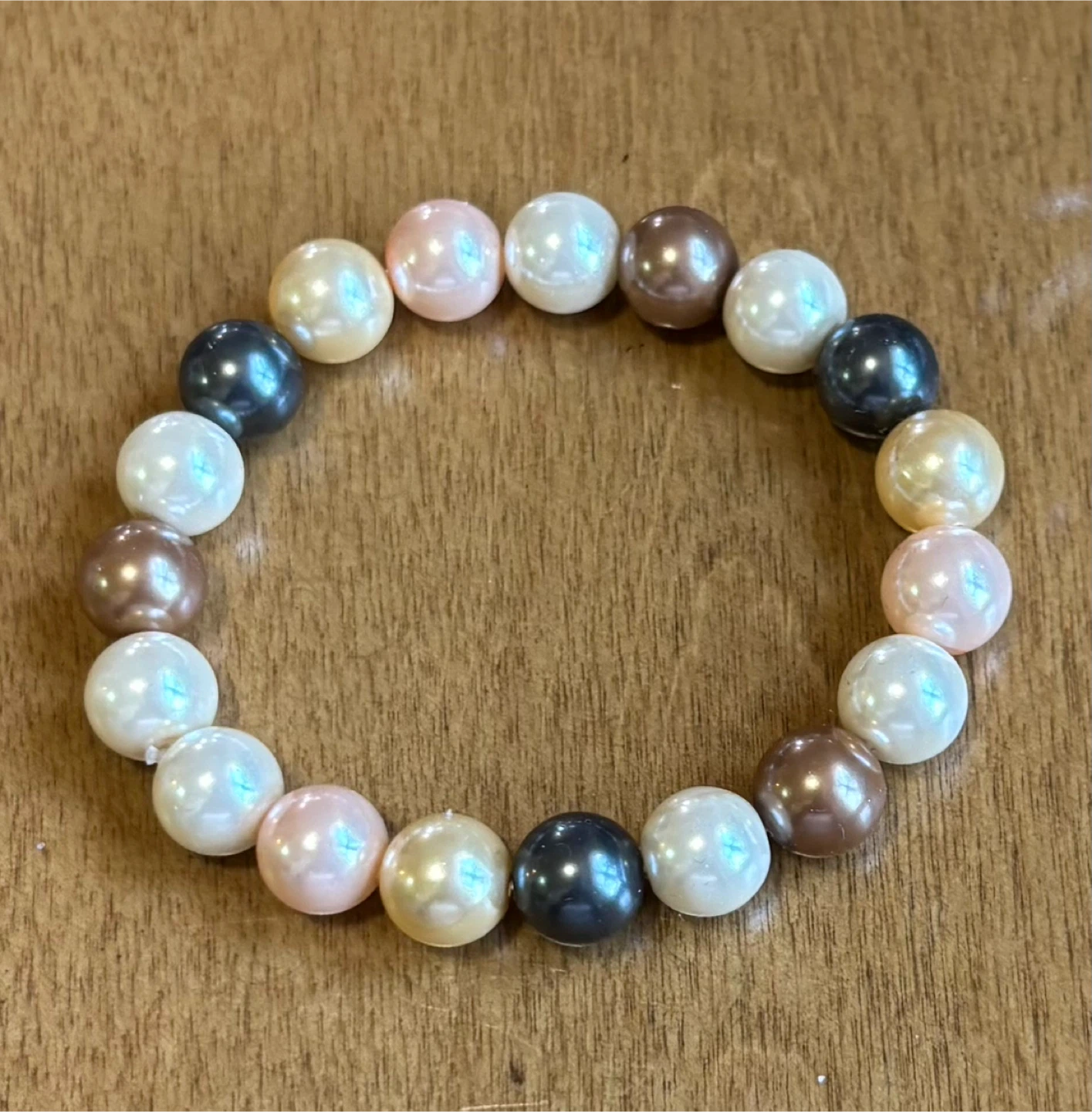NEW Beaded Bracelet - Mixed Pearls