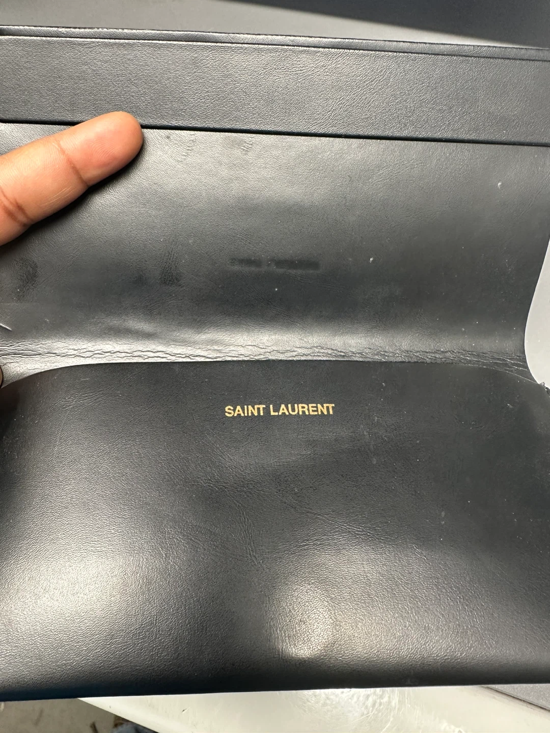 Saint Laurent Eyeglasses Case - Black