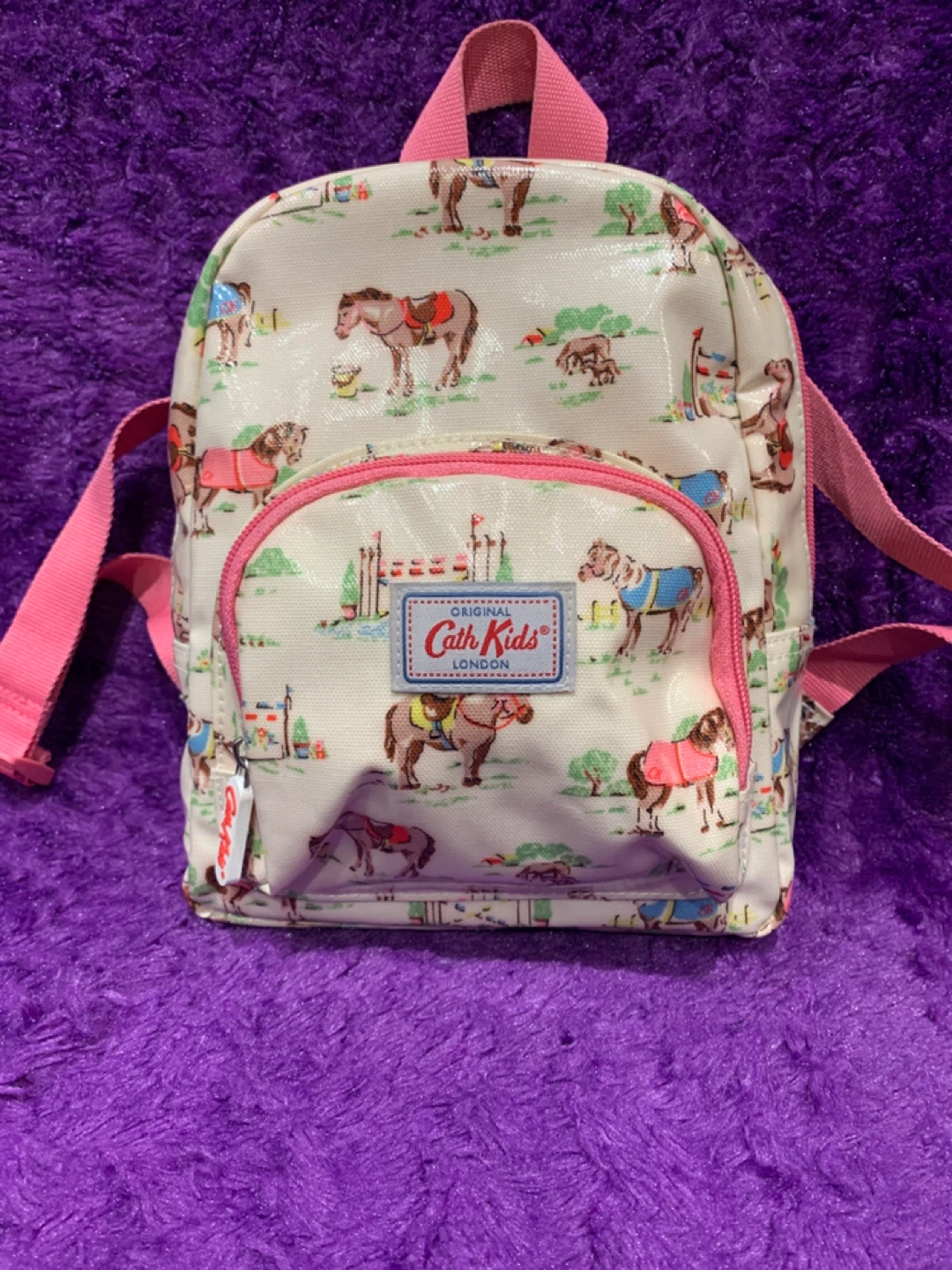 Cath Kids London Horse Print Backpack