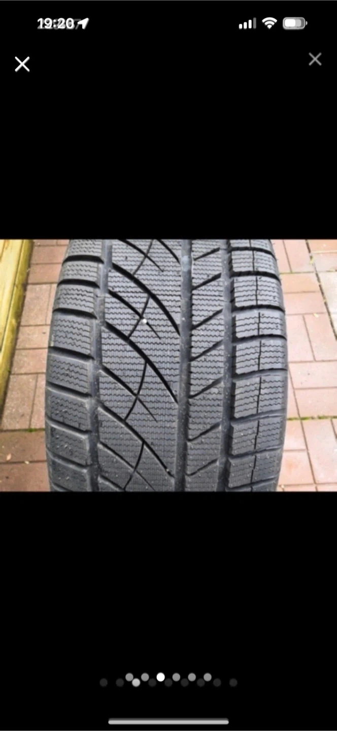 DODGE 95% New. 255/40R/19–Two winter wheels with rims. $180 - photo 3