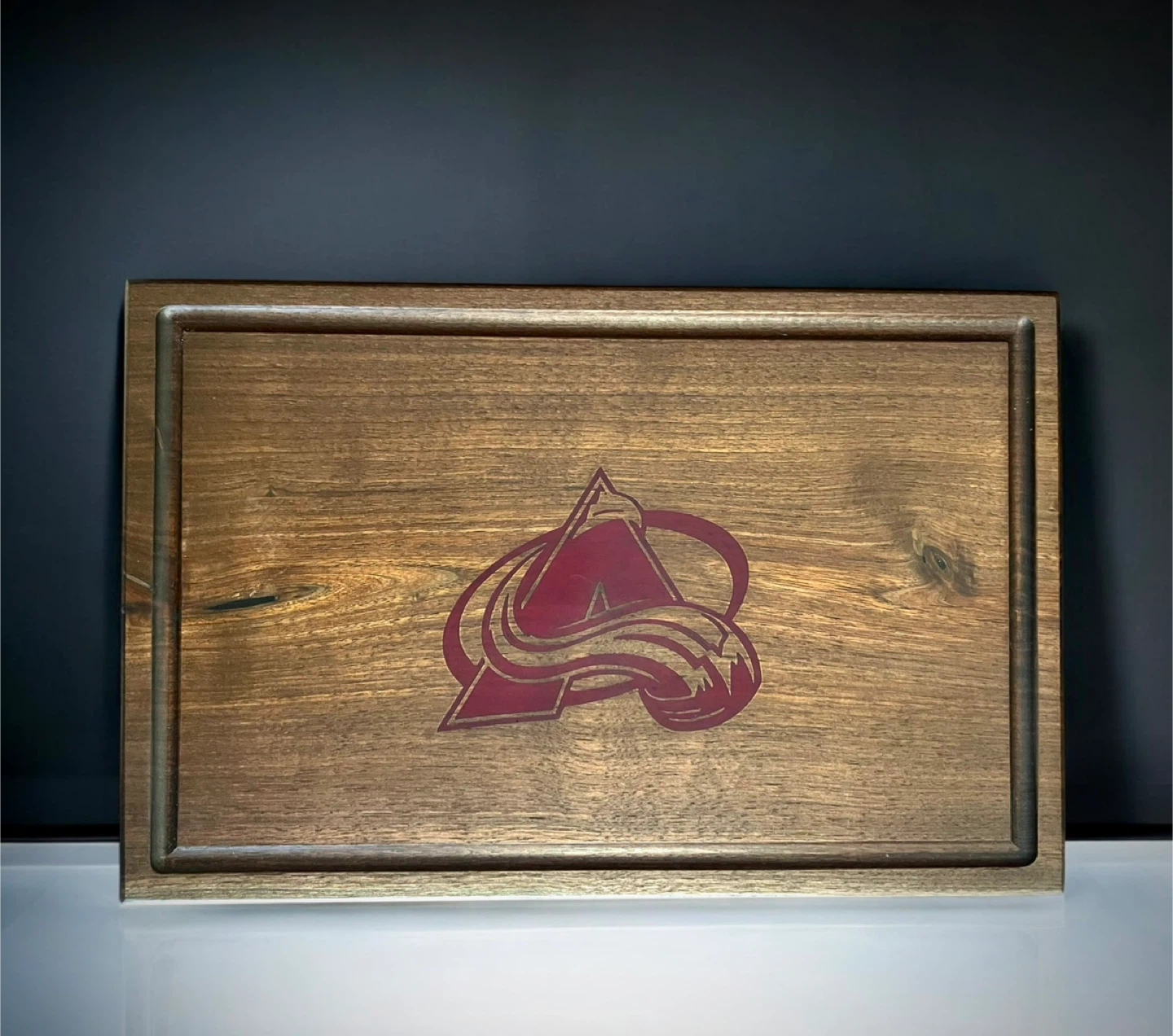 NHL Logo - Black Walnut Chopping Boards - photo 3