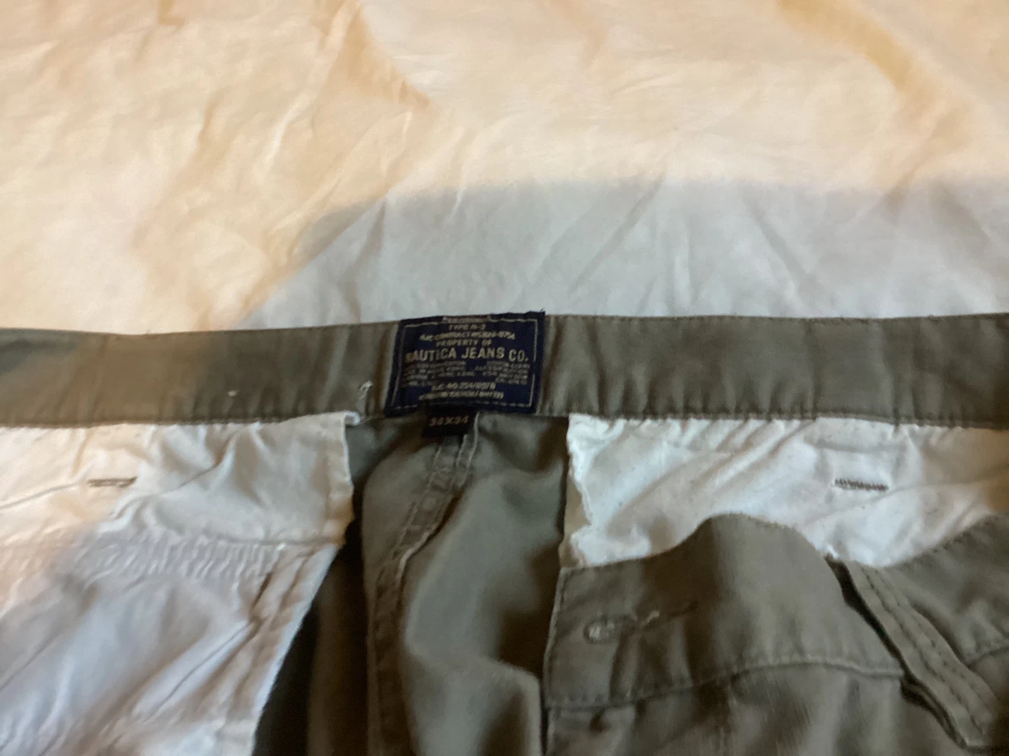 Nautica Jeans Co. Men's Chino Pants Size 34x34 - photo 2
