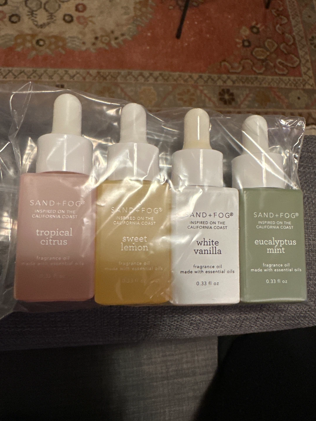 Sand + Fog Fragrance Oil Set - 4 Piece