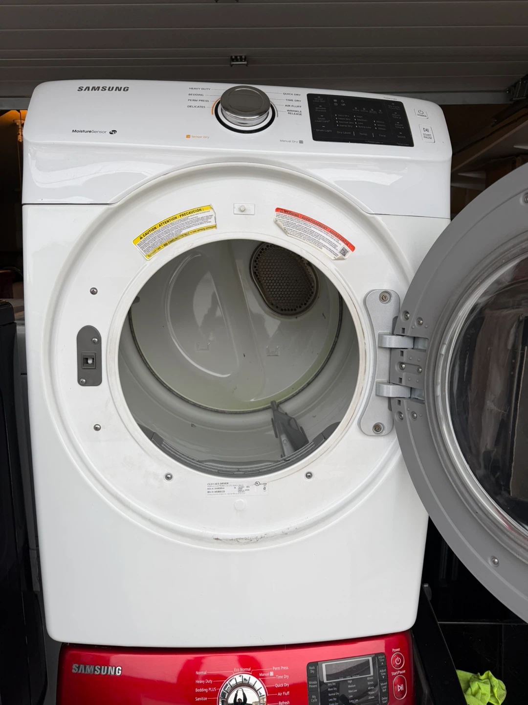 Samsung White Electric Dryer - photo 2