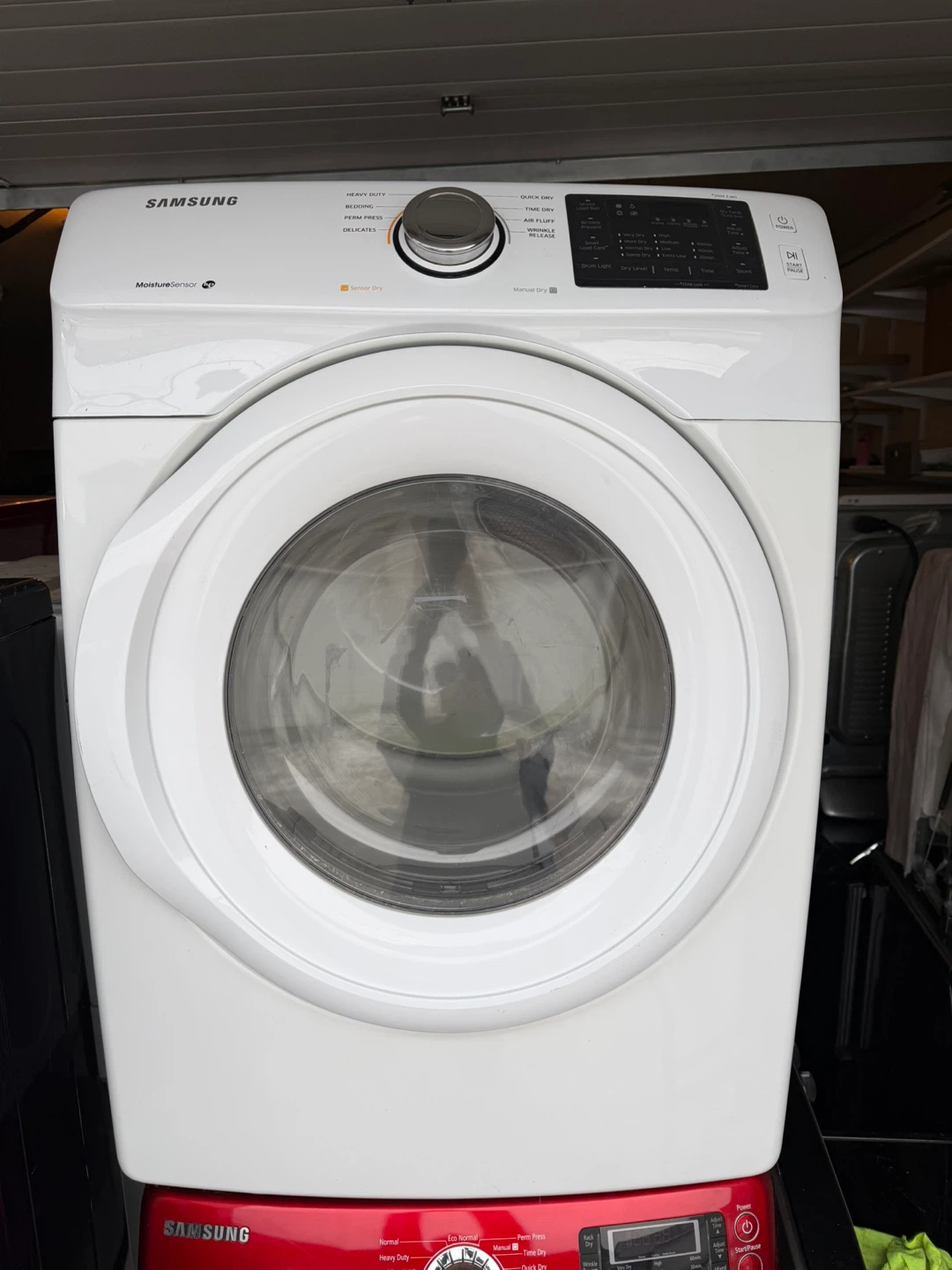 Samsung White Electric Dryer