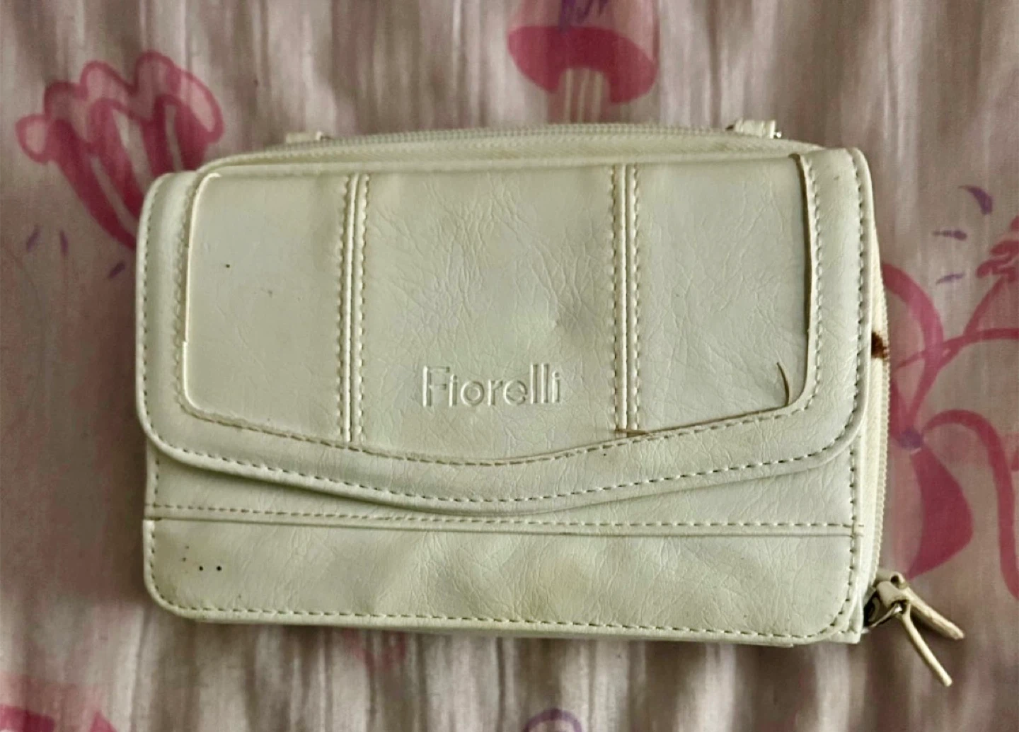 Fiorelli Cream Leather Wallet