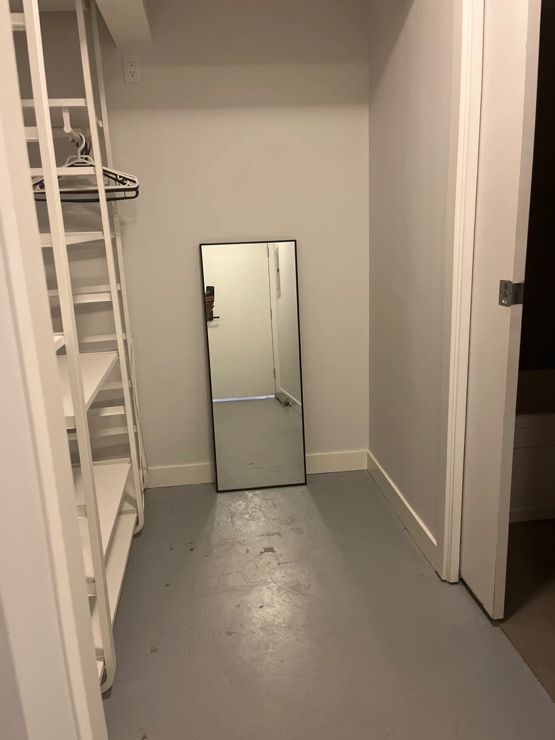 Black Framed Full Length Mirror