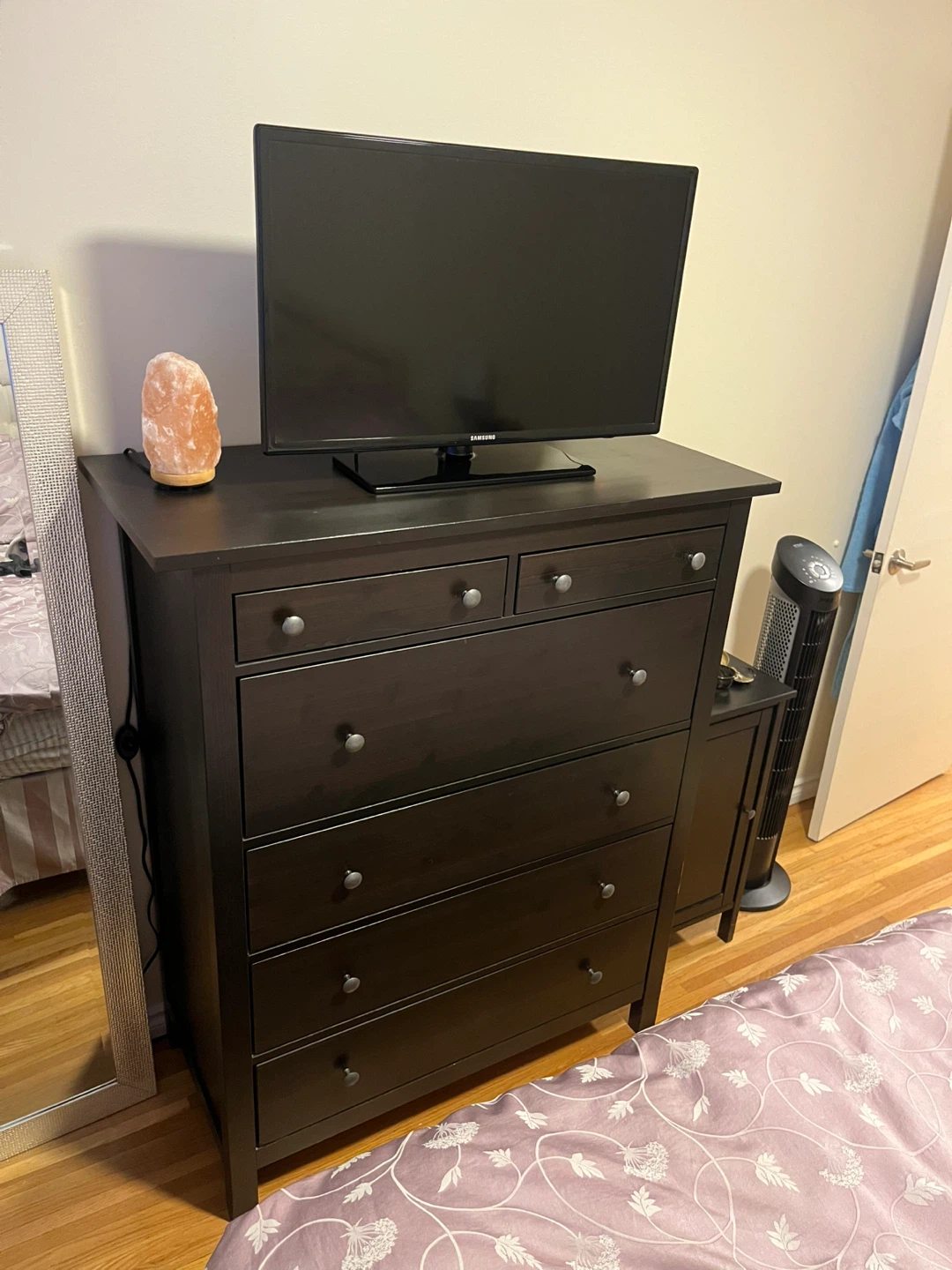 Dark Brown 6-Drawer Dresser