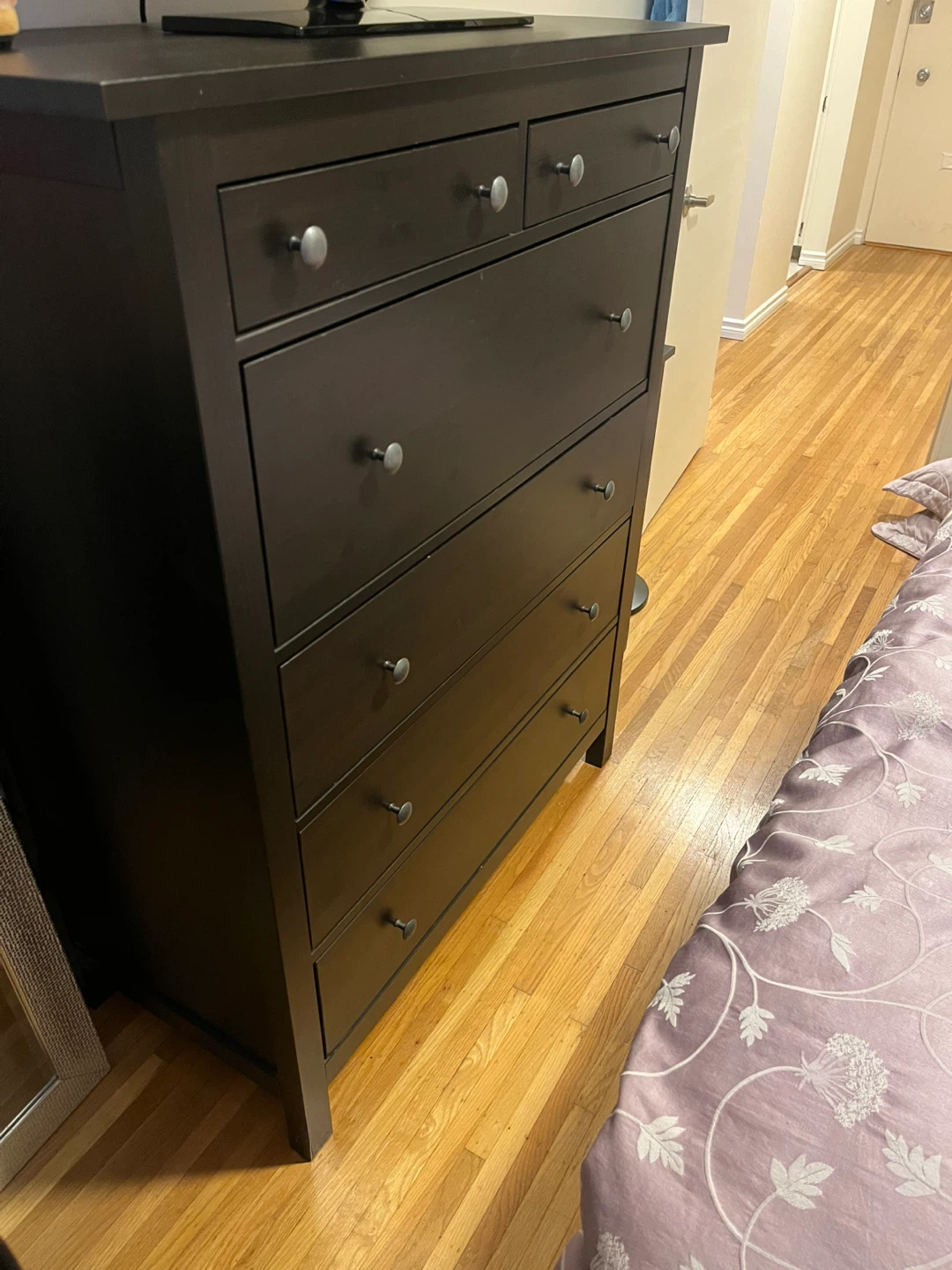 Dark Brown 6-Drawer Dresser - photo 3