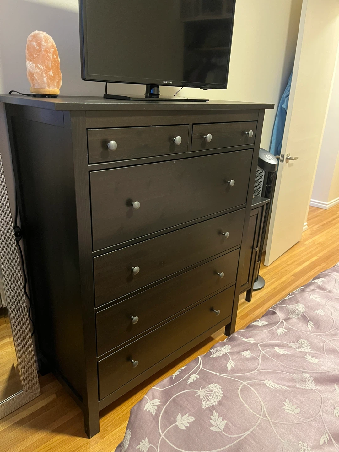 Dark Brown 6-Drawer Dresser - photo 2