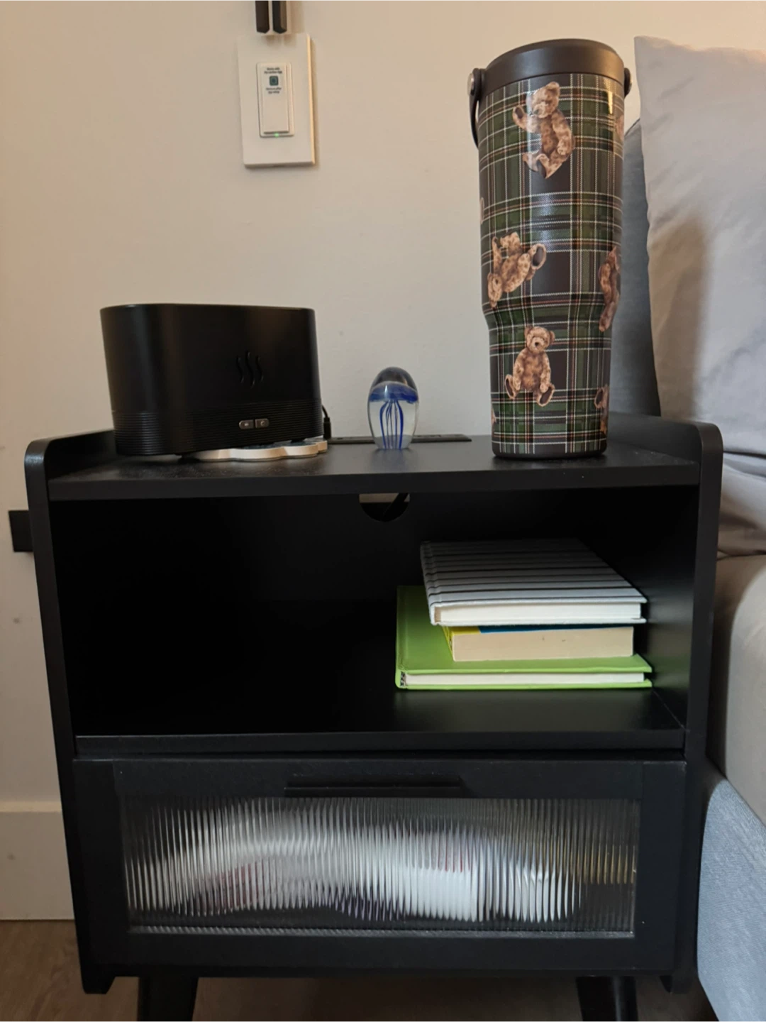 Nightstand with Charging Station