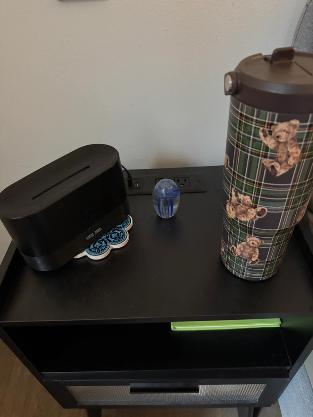 Nightstand with Charging Station - photo 2