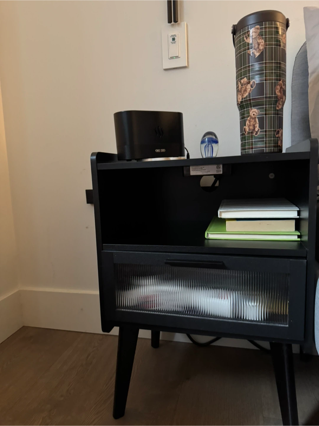 Nightstand with Charging Station - photo 3