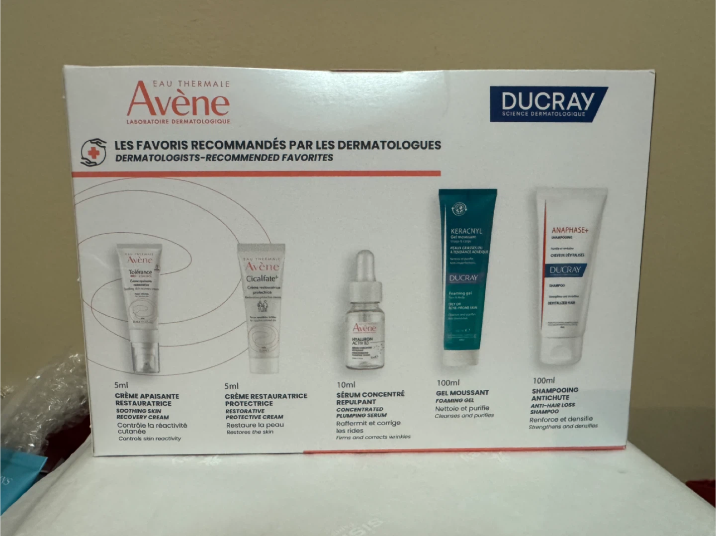 Avène & Ducray Dermatologist-Recommended Favorites Set