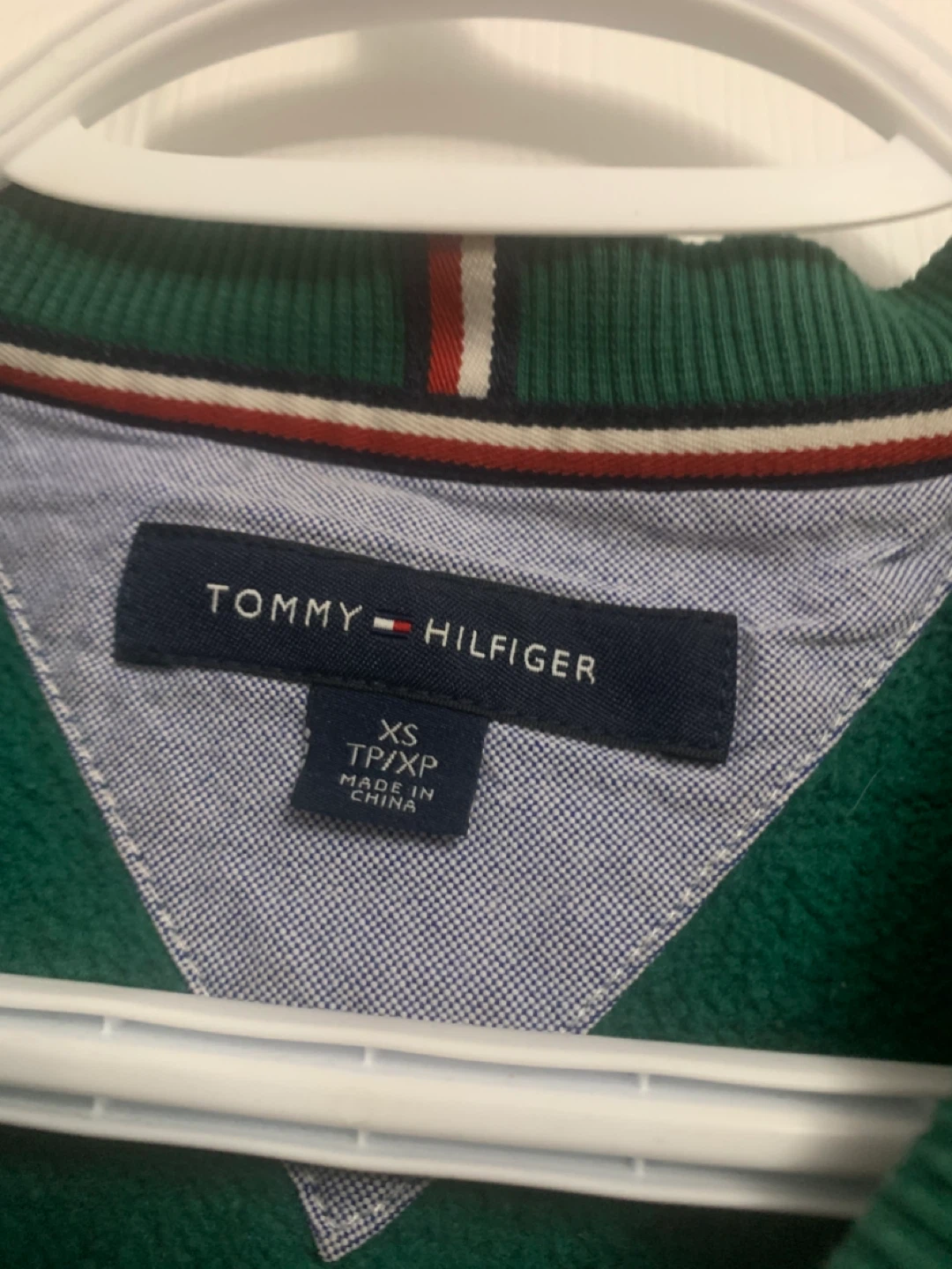 Tommy Hilfiger Green Crewneck Sweatshirt - XS - photo 2
