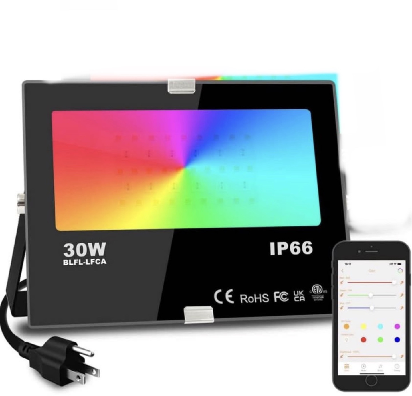 Led Flood Light 30W  Changing Led Stage Landscape Lights - photo 3