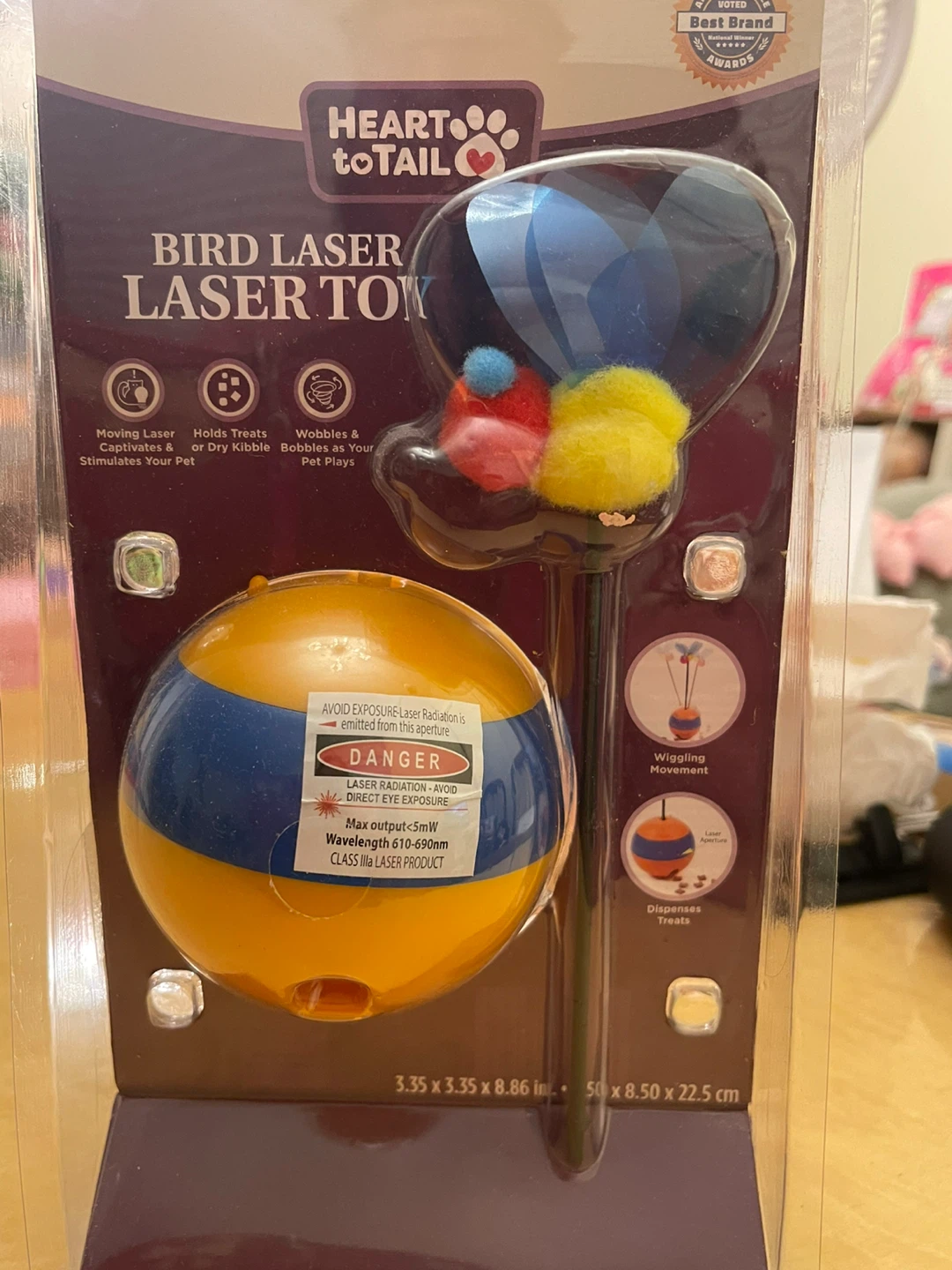Heart to Tail cat Laser Toy