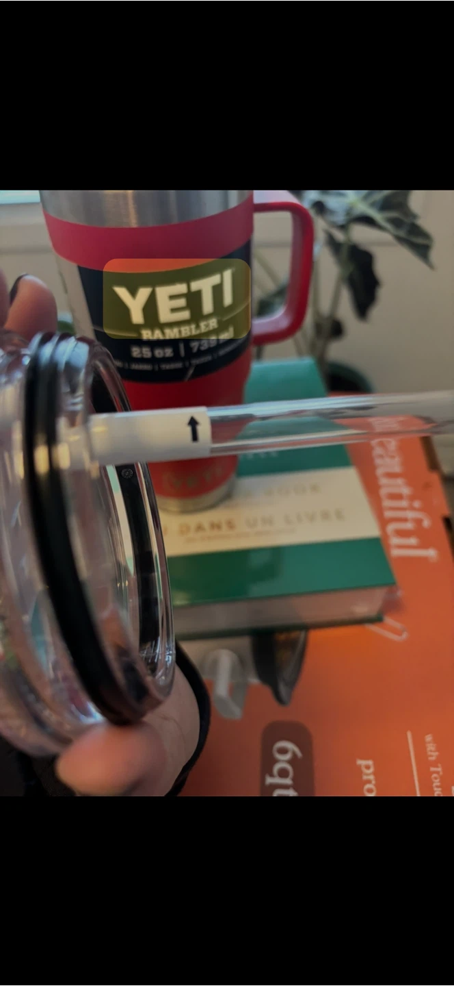 Yeti Rambler 25 oz Mug with Straw - Red - photo 3