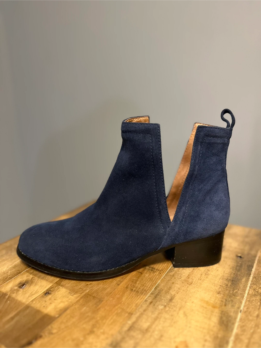 Jeffrey Campbell Blue Suede Ibiza Last Booties - photo 5
