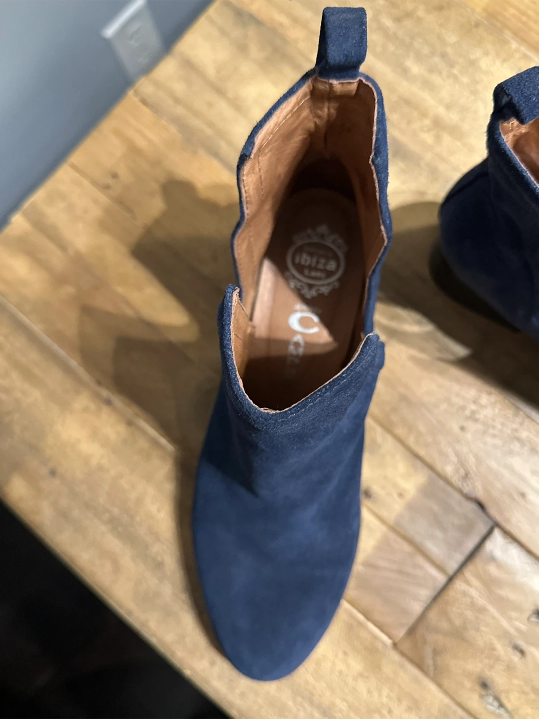 Jeffrey Campbell Blue Suede Ibiza Last Booties - photo 3
