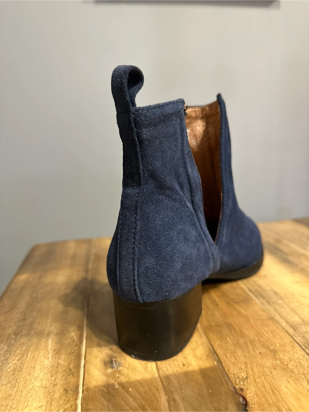 Jeffrey Campbell Blue Suede Ibiza Last Booties - photo 4