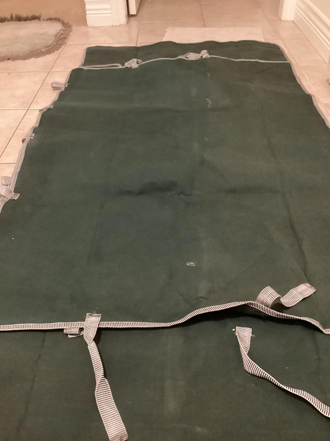 Green Canvas Tool Roll Bag - photo 5