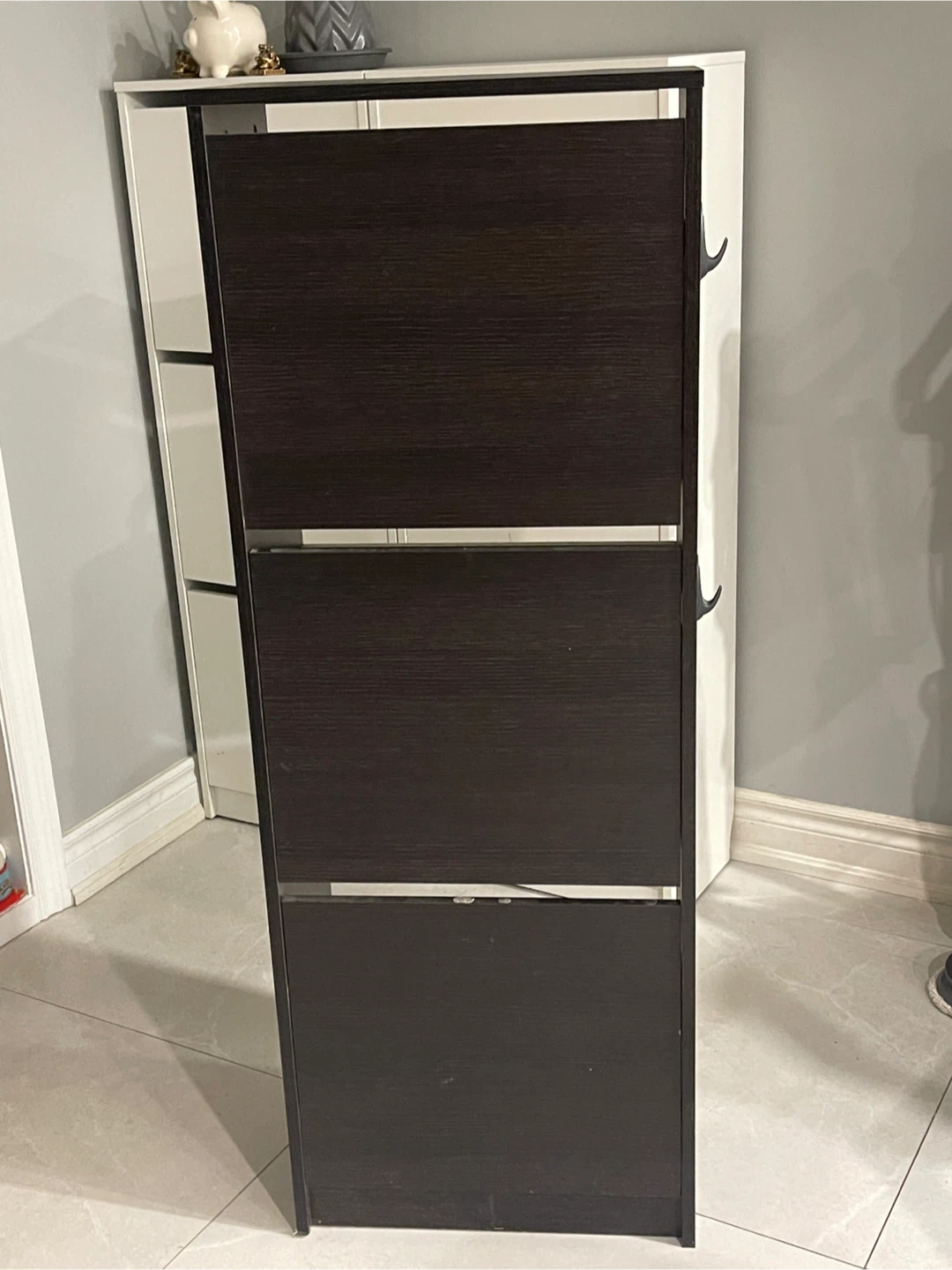 IKEA BISSA 3-Tier Shoe Cabinet