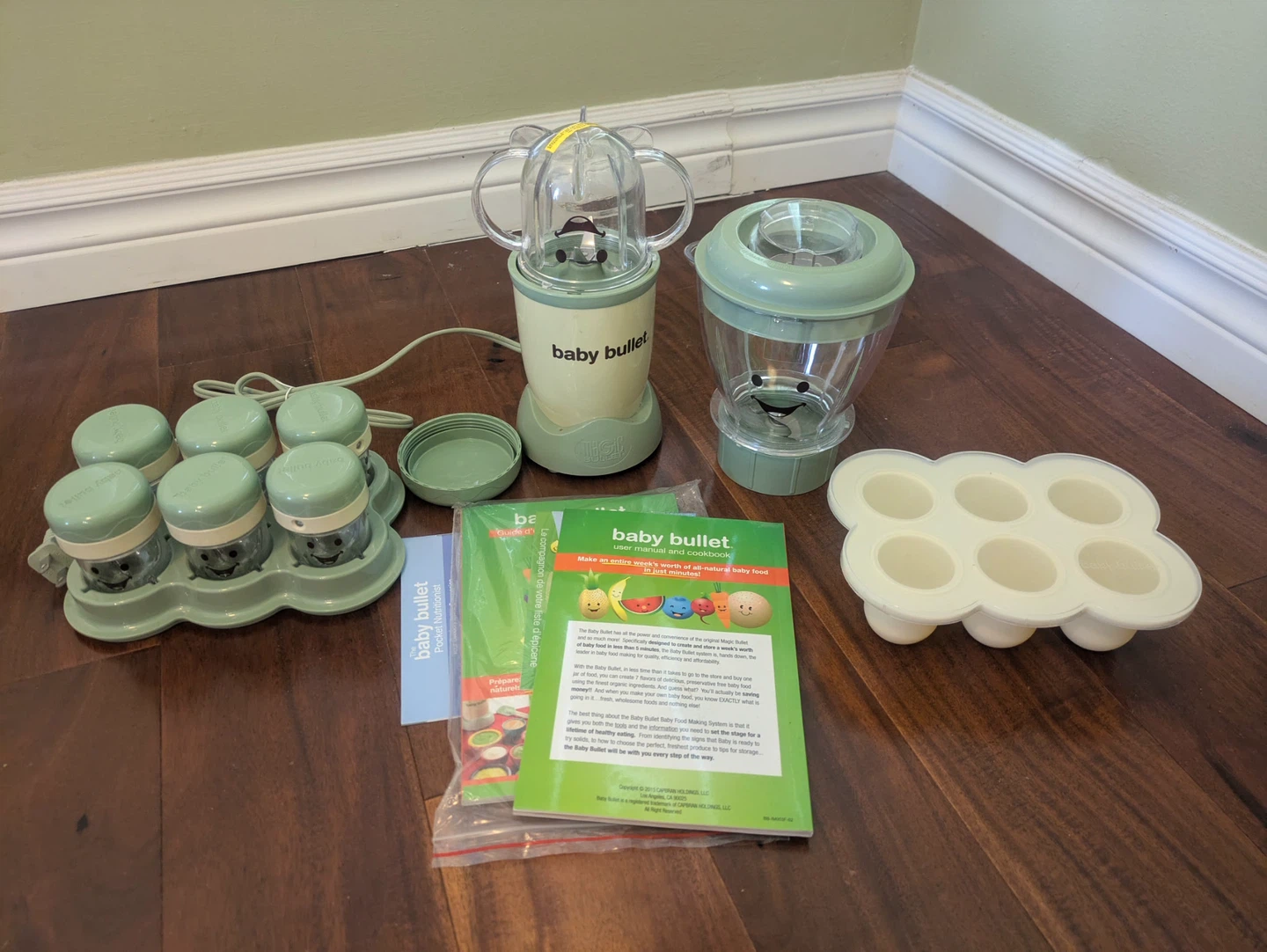 Baby Bullet Food Maker and Storage Containers