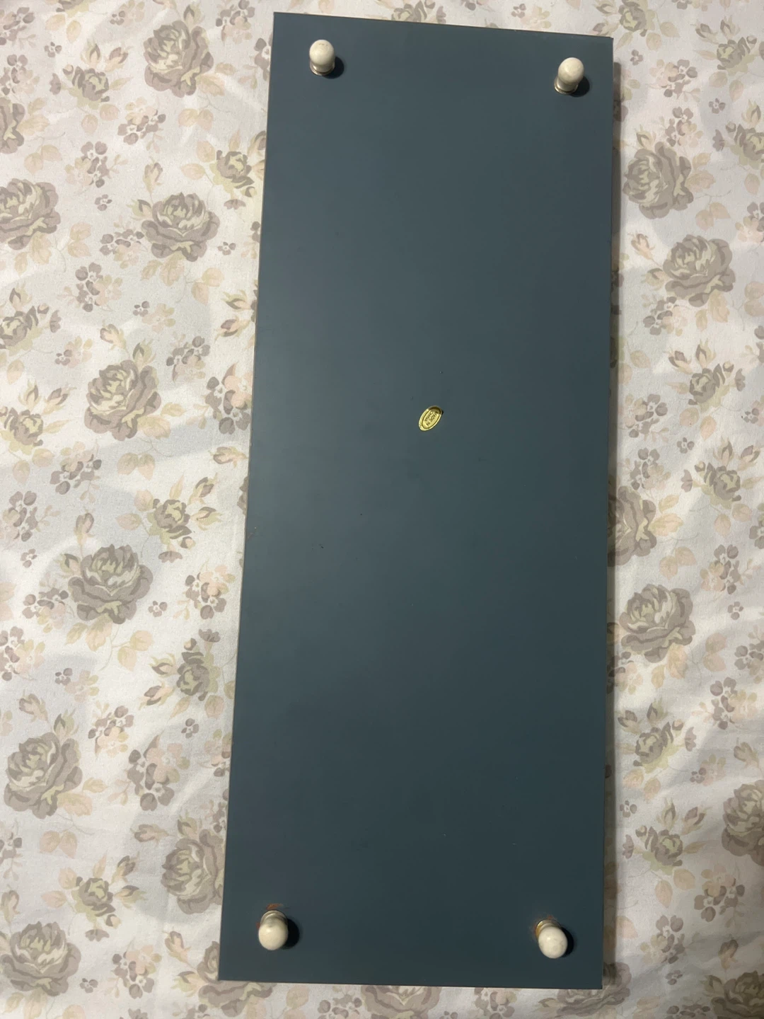 Decorative Mirror with Gold and Clear Accents - photo 2