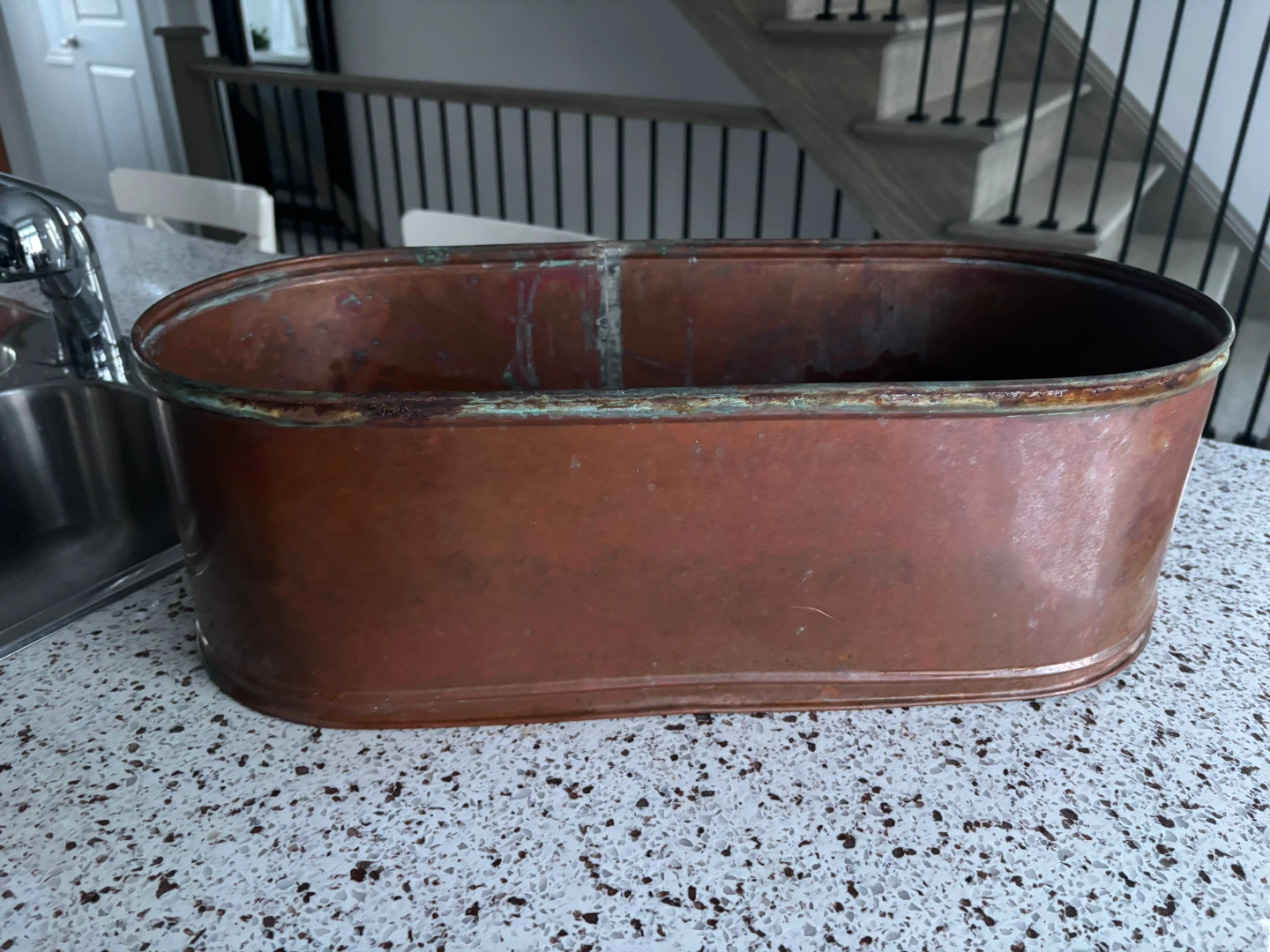 Copper planter tubs - photo 4