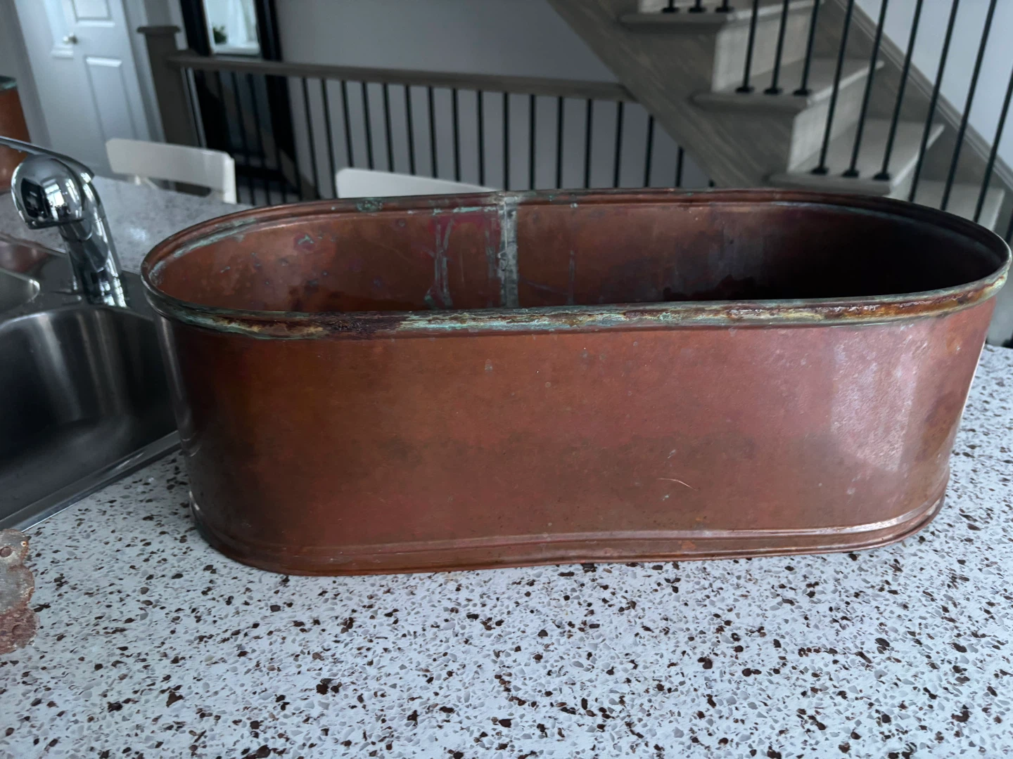 Copper planter tubs - photo 3