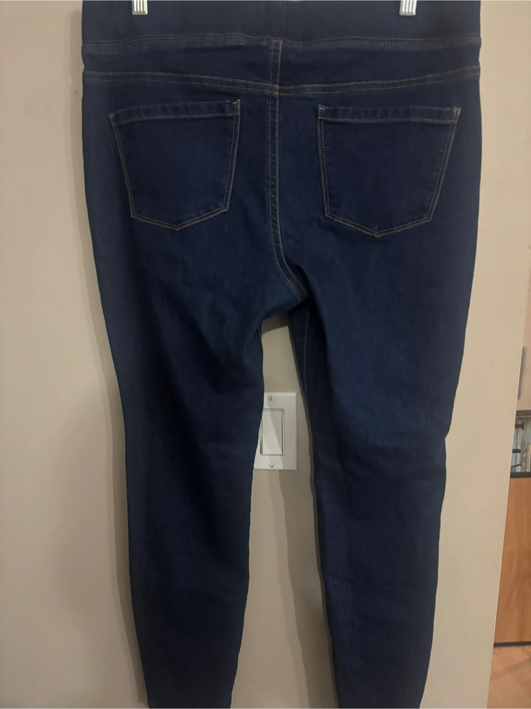 George Women's Size 12 Denim Pull-On Pants - photo 2