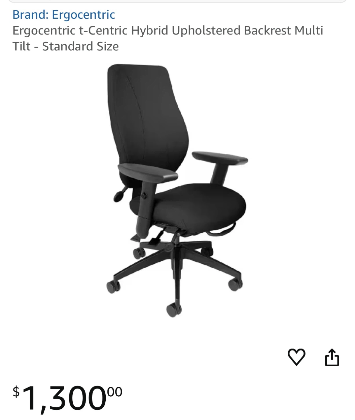 Ergocentric tCentric Ergonomic Office Chair - photo 5